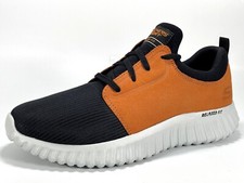 RRP £90 Brand New Skechers Depth Charge 2.0 Men's Brown Leather Trainers Size 7