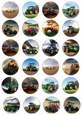 Tractor Farm Cake Topper Party