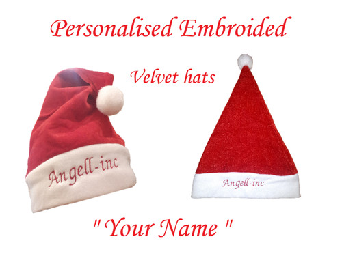 Personalised christmas hat - personalised,