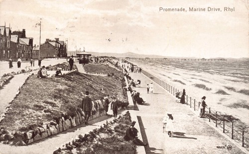 Postcard wales rhyl - -,