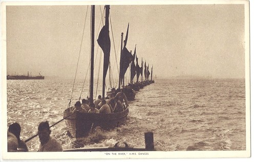 Hms ganges the river - ganges,