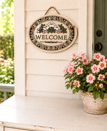 Welcome ceramic trinity - welcome,