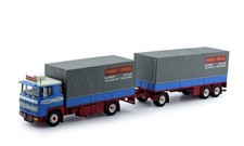 Tekno 1:50 Rynart Scania 140 Motorwagen Curtainsidetrailer 75264 Truck Diecast