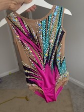 Beautiful  rhythmic gymnastics leotard (age 6-8)