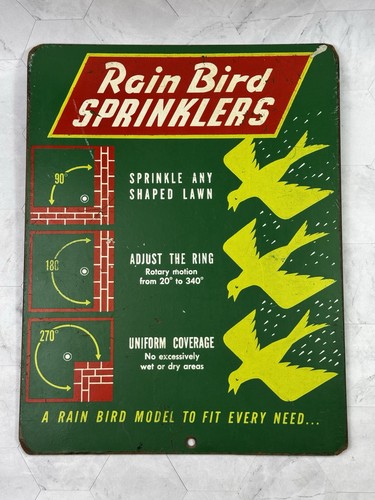 Vintage rain bird sprinkler - vintage,