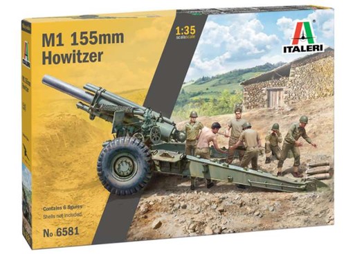 Italeri 6581 m1 - 1/35, 155mm
