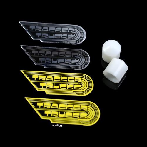 Tracker trucks stickers and - trucks,