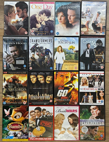 Bundle mixed dvds all - 16,