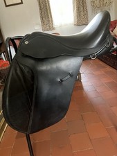 Cliff Barnsby 17.5" GP Saddle Medium Fitting with Hoop Tree Black