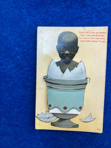 Vintage postcard campsie - vintage,