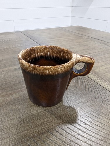 Vtg hull pottery brown - pottery,