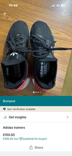Pair rare adidas three - a,