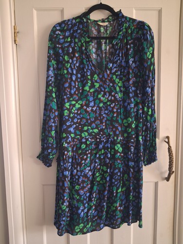Hush black floral - dress, size