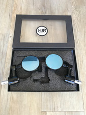 Pair of CNC Spy Bar End Mirrors Ducati Monster & Diavel  R Genuine HJR Product 