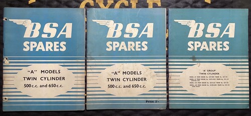 Vintage oem bsa group spares - oem,