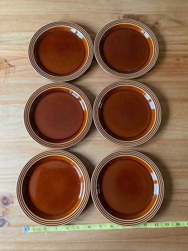 Six vintage hornsea pottery - vintage,