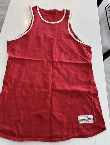 Vintage red tank - red,