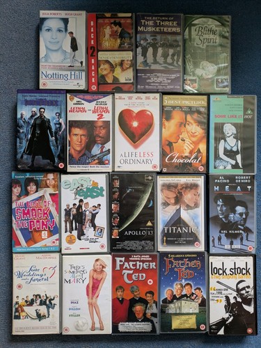 Vhs video tape bundle - 19,