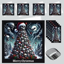 Gothic christmas cards with - cards,