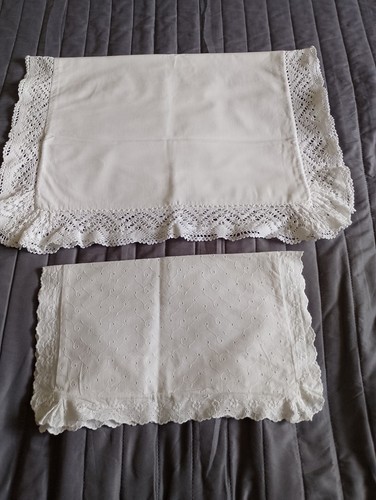 Linen vintage pillow case - 1,