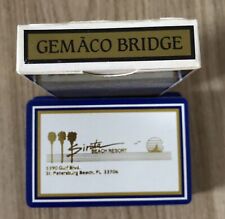 Pack of Gemaco Bridge size Playing Cards - Sirata Beach Resort Florida