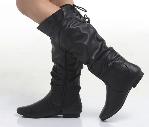 Womens slouchy mid calf boots - womens,