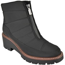 Black Boots Shoes Rain Snow