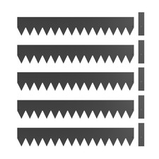 Outsunny 5pcs Garden Fence, No