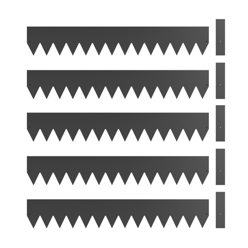 Outsunny 5pcs garden fence - 5pcs,