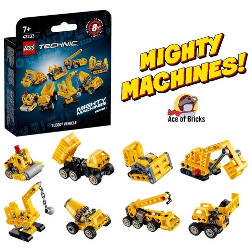 Lego 42233 technic mighty - lego,