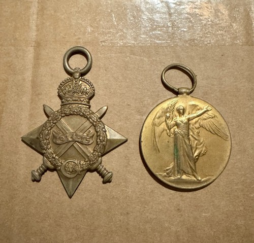 Ww1 1915 star - ww1,