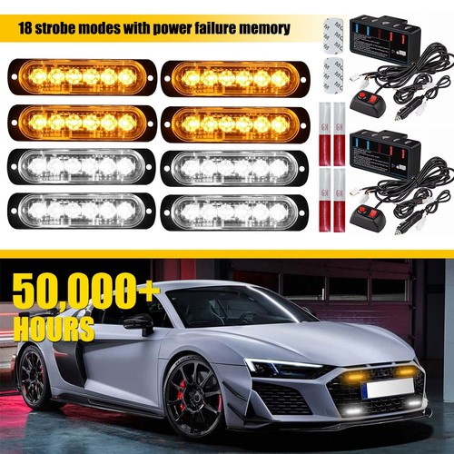 Amber white led truck tow - amber/white,