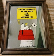 SNOOPY Woodstock I Hate People