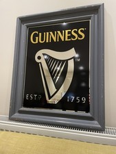 Guinness Mirror Wooden Frame