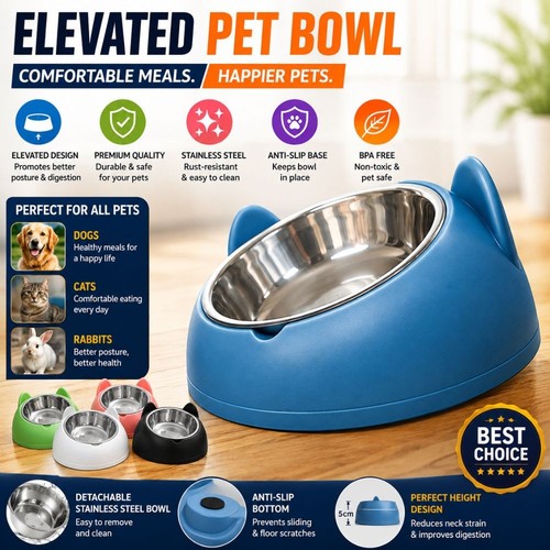 Elevated stainless steel cat - stainless,