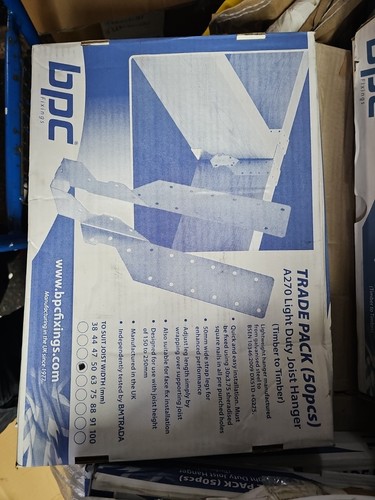 Bpc joist hangers 50mm 270mm - joist, x