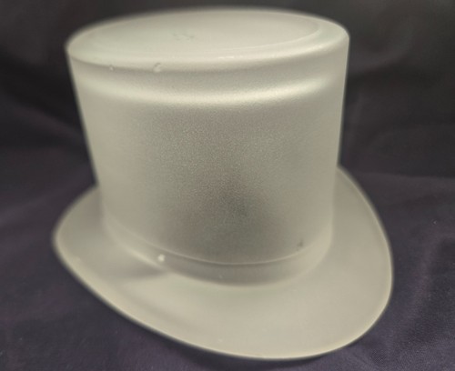 Frosted glass top - top, trinket