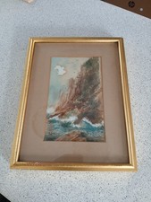Antique Coastal Scene