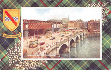 POSTCARD - SCOTLAND - JAMAICA BRIDGE - GLASGOW - HUNTING STEWART TARTAN