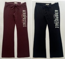 Aeropostale Aero 87 Logo Womens Fit & Flare Sweat Pants Slim Fit XS S M L XL!!