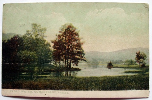 Postcard rydal water - -,
