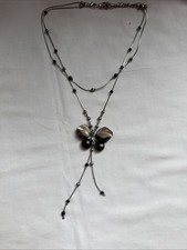 1990s/2000s Black Silver Tone