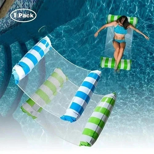 Inflatable float hammock pool - inflatable,