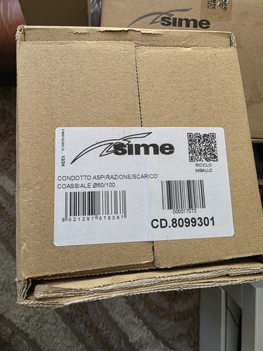 Sime water heater flue - sime,