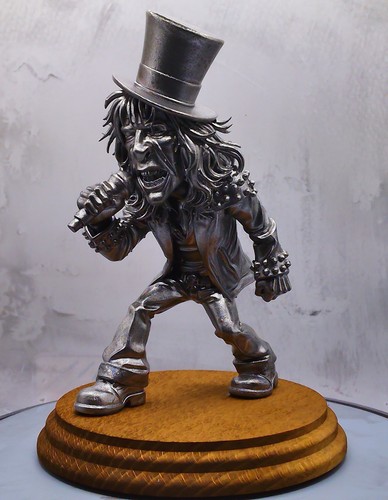 Alice cooper statue metallic - , statue-