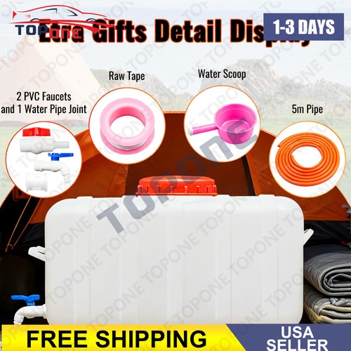 Portable water tank with - water,