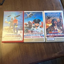 Iron Eagle 1, 2 & 3 - Big Box Originals - RCA & Guild Home Video - VHS