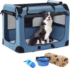 Foldable Dog Travel Crate