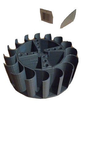 Water turbine wheel - water,