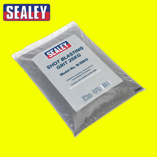 Sealey 25kg shot blasting - sealey,